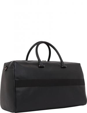 TOMMY HILFIGER rokassomiņa vīriešiem, Melna, Monogram duffle