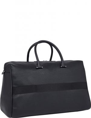TOMMY HILFIGER rokassomiņa vīriešiem, Melna, Business duffle