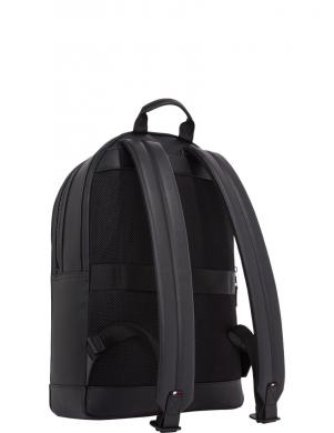 TOMMY HILFIGER mugursoma vīriešiem, Melna, Monogram backpack