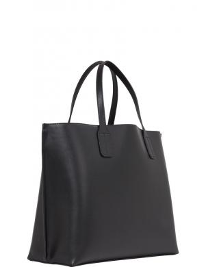 TOMMY HILFIGER plecu soma sievietēm, Melna, Distinct satchel