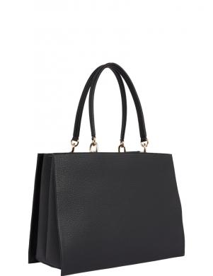 TOMMY HILFIGER plecu soma sievietēm, Melna, Her satchel