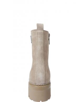 TOMMY JEANS zābaki sievietēm, Krēmīga/Smilšu, Urban lace up booties