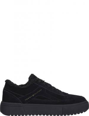 TOMMY HILFIGER sieviešu brīvā laika apavi, Melna, Vulc winter sneaker