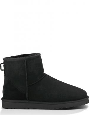 UGG apsildāmi zābaki vīriešiem, Melna, Classic mini warm boots