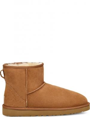 UGG apsildāmi zābaki vīriešiem, Brūna, Classic mini warm boots