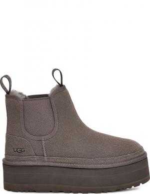 UGG apsildāmi zābaki sievietēm, Pelēka, Neumel platform warm boots