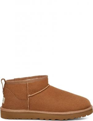 UGG apsildāmi zābaki vīriešiem, Brūna, Classic ultra mini warm boots
