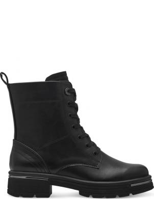 MARCO TOZZI zābaki sievietēm, Melna, Cordino booties