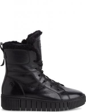 TAMARIS sievietēm, Wl lace boot, Melna