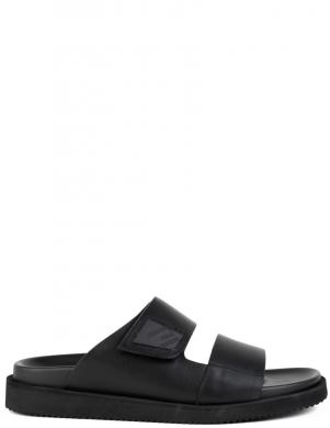 LA CONTE čības vīriešiem, Melna, Slippers