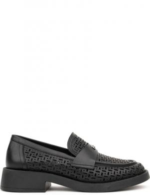 LA CONTE kurpes sievietēm, Melna, Loafers