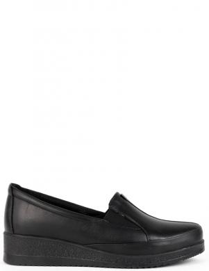 LA CONTE kurpes sievietēm, Melna, Loafers