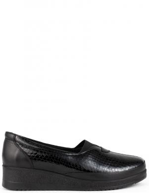 LA CONTE kurpes sievietēm, Melna, Loafers