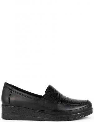 LA CONTE kurpes sievietēm, Melna, Loafers