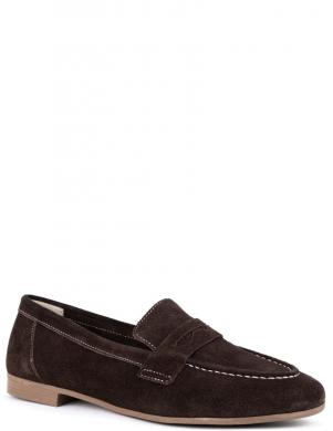 LA CONTE kurpes sievietēm, Brūna, Loafers