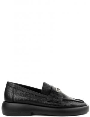 LA CONTE kurpes sievietēm, Melna, Loafers