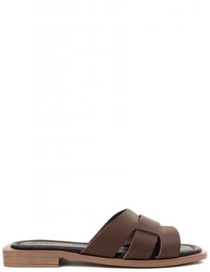 LA CONTE čības sievietēm, Brūna, Slippers
