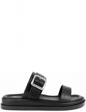 SERGIO MORETTI čības sievietēm, Melna, Slippers