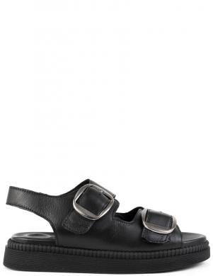 SERGIO MORETTI sandales sievietēm, Melna, Sandals
