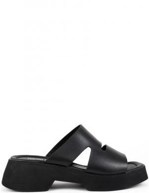 SERGIO MORETTI čības sievietēm, Melna, Slippers