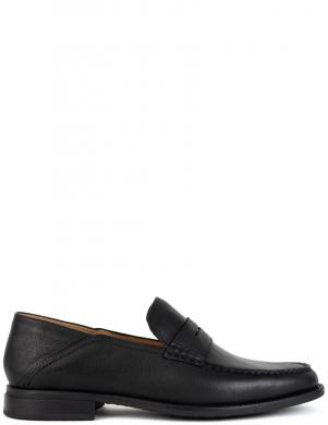 SERGIO MORETTI kurpes vīriešiem, Melna, Loafers