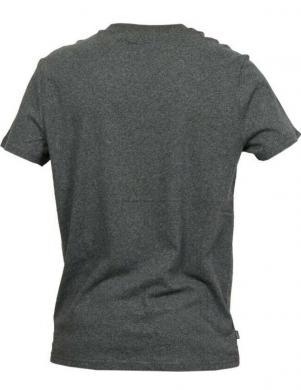 SUPERDRY vīriešu pelēks kokvilnas krekls Vintage Logo Emb Tee