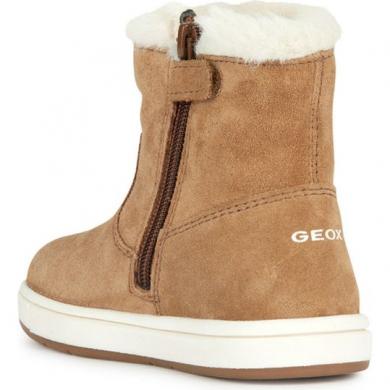 GEOX bērnu brūni zābaki meitenēm TROTTOLA BOOTIES