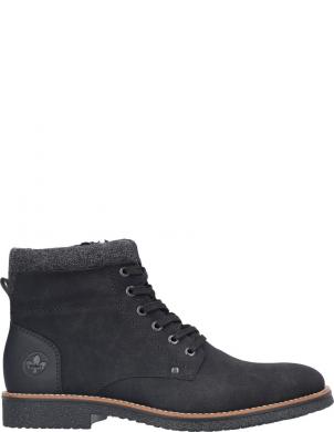 RIEKER zābaki vīriešiem, Melna, Men's boots