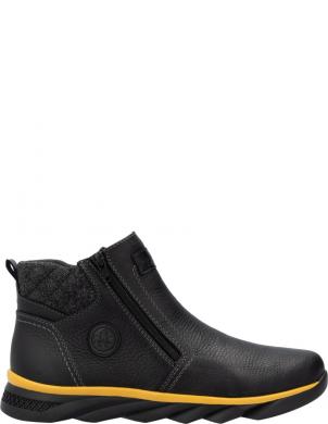 RIEKER zābaki vīriešiem, Melna, Men's boots