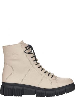 RIEKER zābaki sievietēm, Krēmīga/Smilšu, Ladies mid height boots