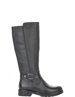 RIEKER garie zābaki sievietēm, Melna, Ladies' boots