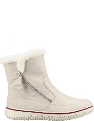 RIEKER zābaki sievietēm, Krēmīga/Smilšu, Ladies mid height boots