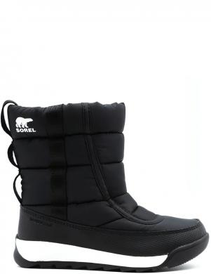 SOREL pelēki zābaki ar siltinājumu zēniem CHILDRENS WHITNEY™ II PUFFY MID WP booties