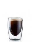 BORAL dubulta borsilikāta stikla glāzes Espresso 80 ml, 2 gab.