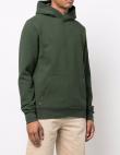TOMMY HILFIGER vīriešu tumši zaļš džemperis ar kapuci