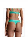 CALVIN KLEIN UW sieviešu zilas apakšbikses Modern thong