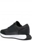 CALVIN KLEIN vīriešu melni ikdienas apavi LOW TOP LACE UP MIX