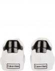 CALVIN KLEIN sieviešu balti ikdienas apavi Lace up sport shoe