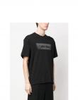 CALVIN KLEIN vīriešu melns T-krekls Embroidered comfort t-shirt