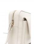CALVIN KLEIN sieviešu gaiša soma pār plecu RE-LOCAMERA BAG WITH FLAP PBL
