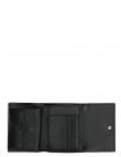 CALVIN KLEIN sieviešu melns maks Daily dressed trifold wallet