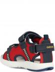 GEOX sarkanas sandales zēniem SANDALS MULTY