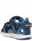 GEOX zilas sandales zēniem SANDALS MULTY