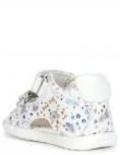 GEOX krēmīgas / smilšu sandales meitenēm SANDALS MACCHIA
