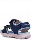 GEOX zilas sandales meitenēm VANIETT SANDALS