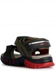 GEOX zaļas sandales zēniem SANDALS DYNOMIX
