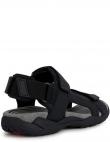 GEOX vīriešu melnas sandales TERRENO SANDALS