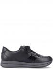 RIEKER sieviešu melni ikdienas apavi SPORT SHOE