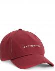 TOMMY HILFIGER vīriešu sarkana cepure TH HORIZON CAP