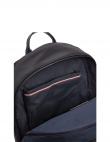 TOMMY HILFIGER vīriešu melna mugursoma TH URBAN NYLON  BACKPACK